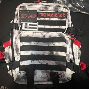 WolfPak 25L Backpack -Savage Red gym bag